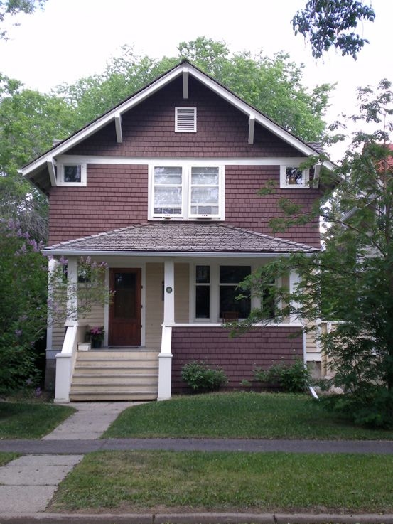 Cecil Scott Burgess Residence, 2009, front elevation. City of Edmonton Archives EA-792-73.