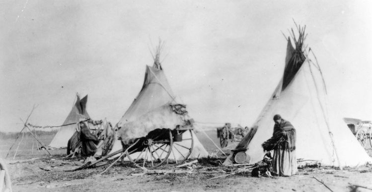 Cree Indian Camp