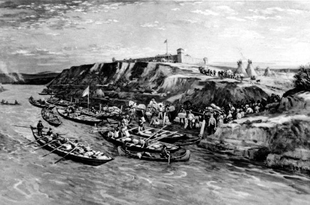 Fort Edmonton, 1825