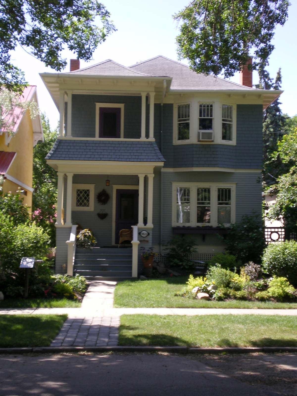 Gerolamy Residence, 2006, front elevation. City of Edmonton Archives EA-792-184.