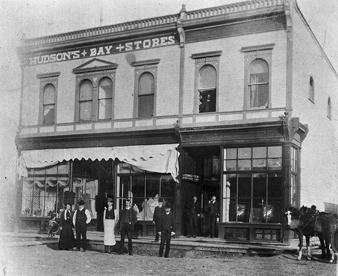 Hudson's Bay Company Building, 1906, an exterior view of the historic structure.