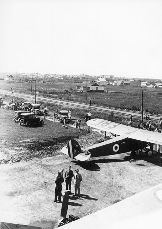 Historic photograph of Inglewood, taken circa 1930.