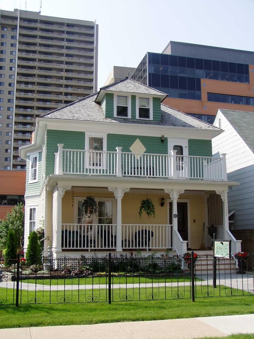 Exterior view of Sarah McLellan's residence.