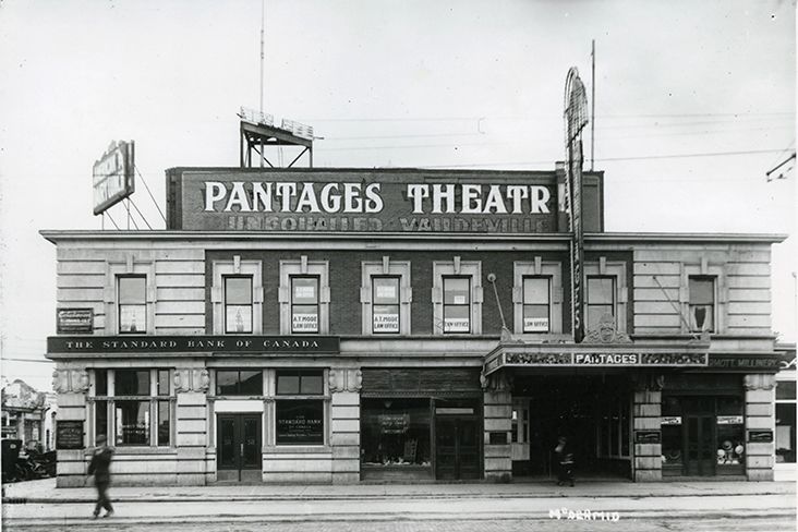 Pantages Theatre, 1919