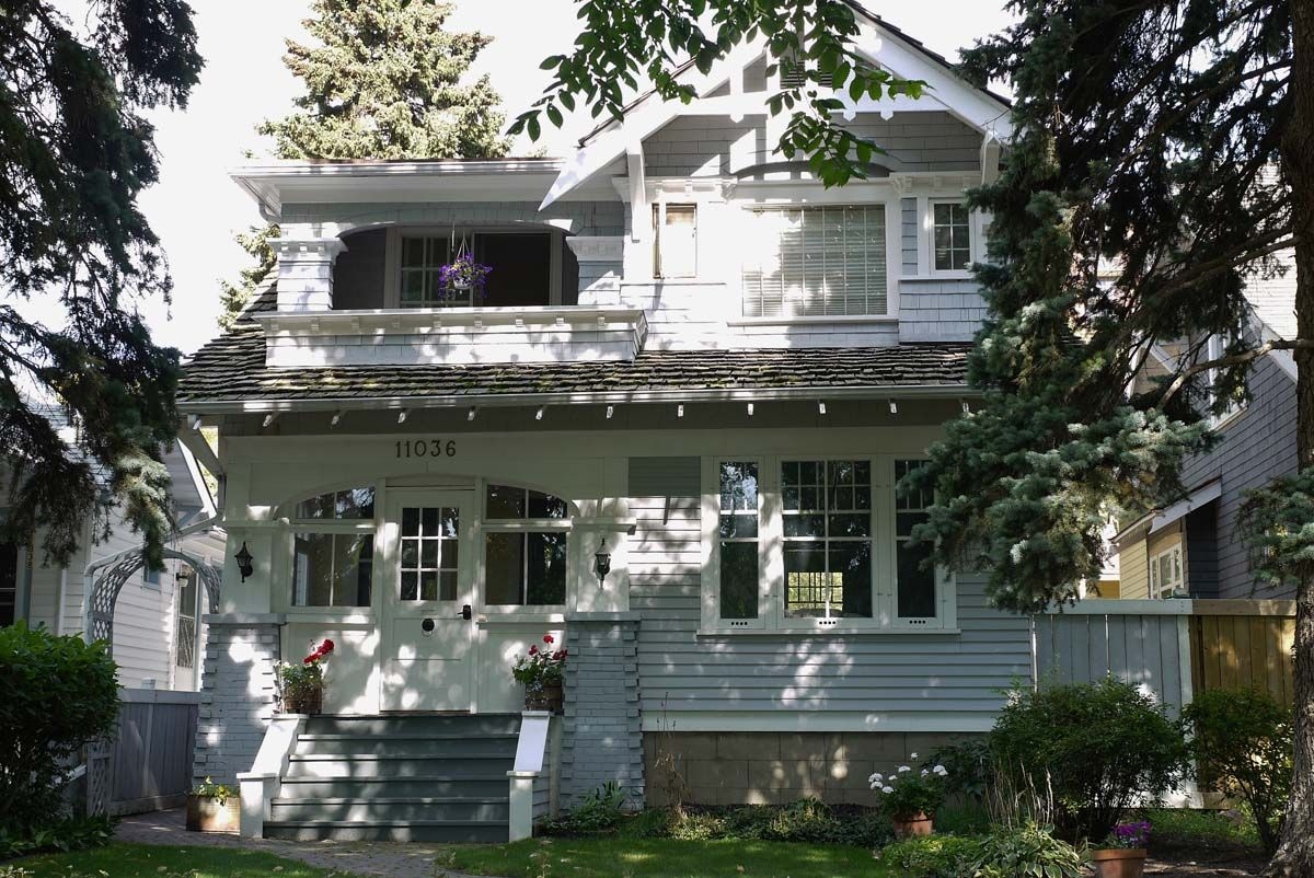 R.W. McKinnell Residence, 2013, front elevation. Photo courtesy of Ann Hall.