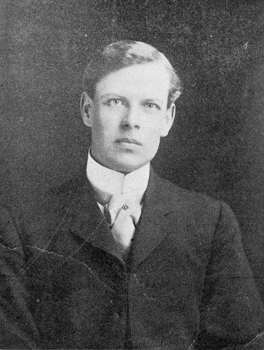 R.W. McKinnell of the Imperial Investment Company in 1911. Historical photograph from the City of Edmonton Archives.