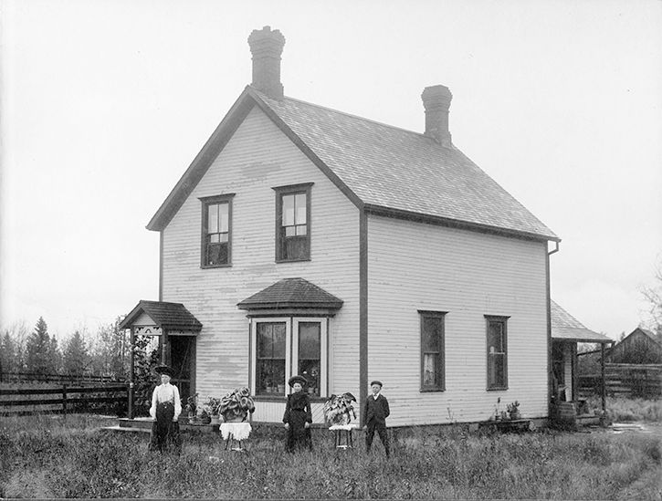 Sache House, ca. 1900