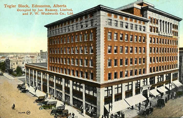 Tegler Building, c. 1912