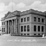 Exterior view of the Court House, Edmonton - 1912