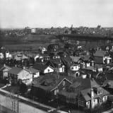 Photograph of Garneau neighbourhood taken in 1930.