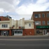 Exterior view of the Gem Theatre, circa 2000.