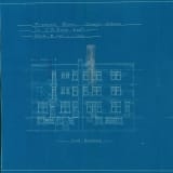 Blueprints of the Lambton Block from 1914, showing detailed architectural plans.