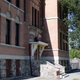 Norwood School, 2013, side view. Photo courtesy of Ann Hall.