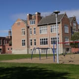 Oliver School, 2013, side view. Photo courtesy of Ann Hall.
