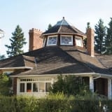 Sheriff Robertson house, 2007, front elevation. Photo by Lawrence Herzog. Courtesy of City of Edmonton Sustainable Development.