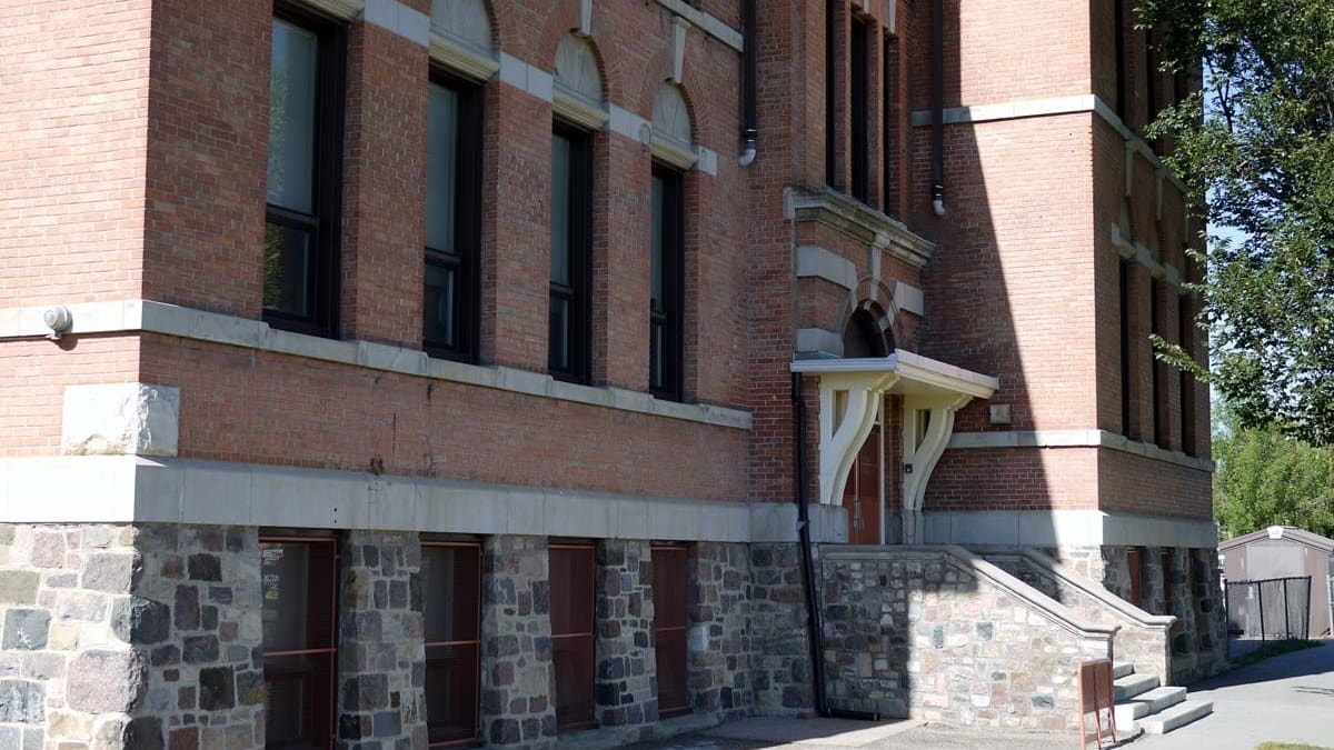 Norwood School, 2013, side view. Photo courtesy of Ann Hall.