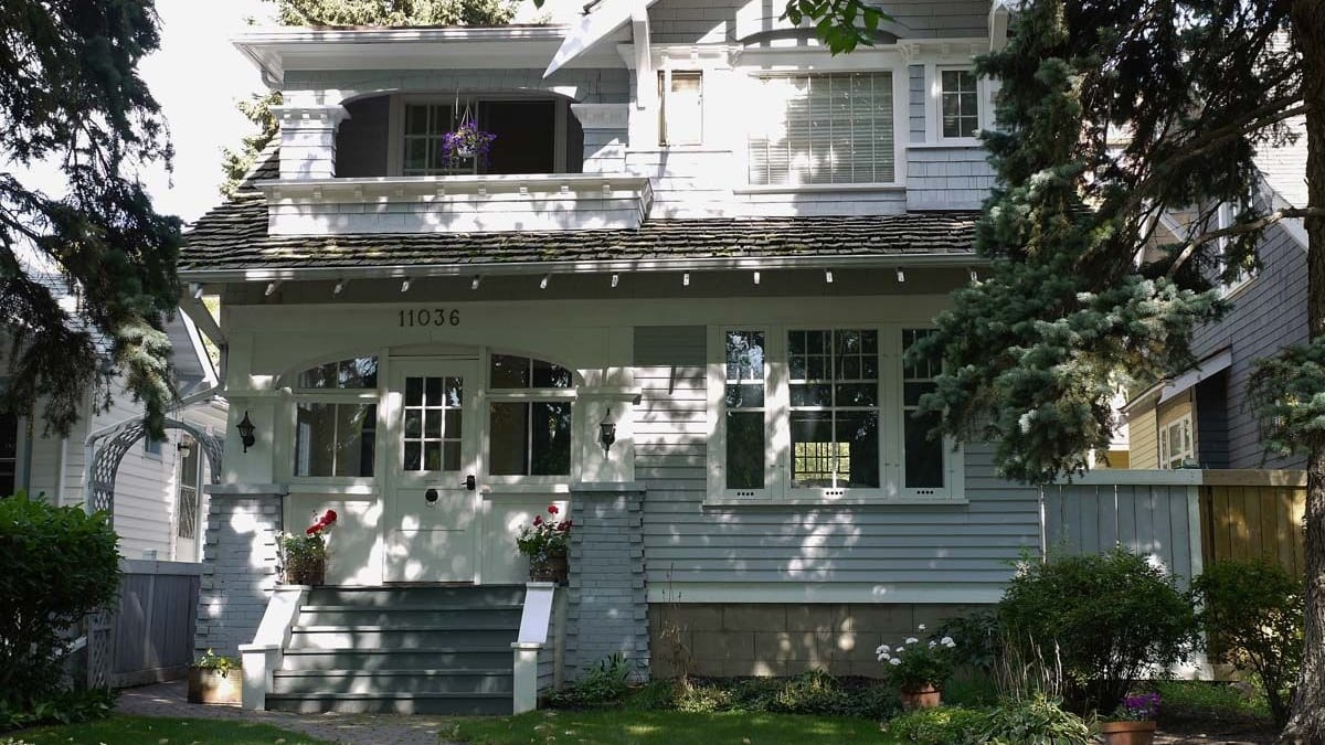 R.W. McKinnell Residence, 2013, front elevation. Photo courtesy of Ann Hall.