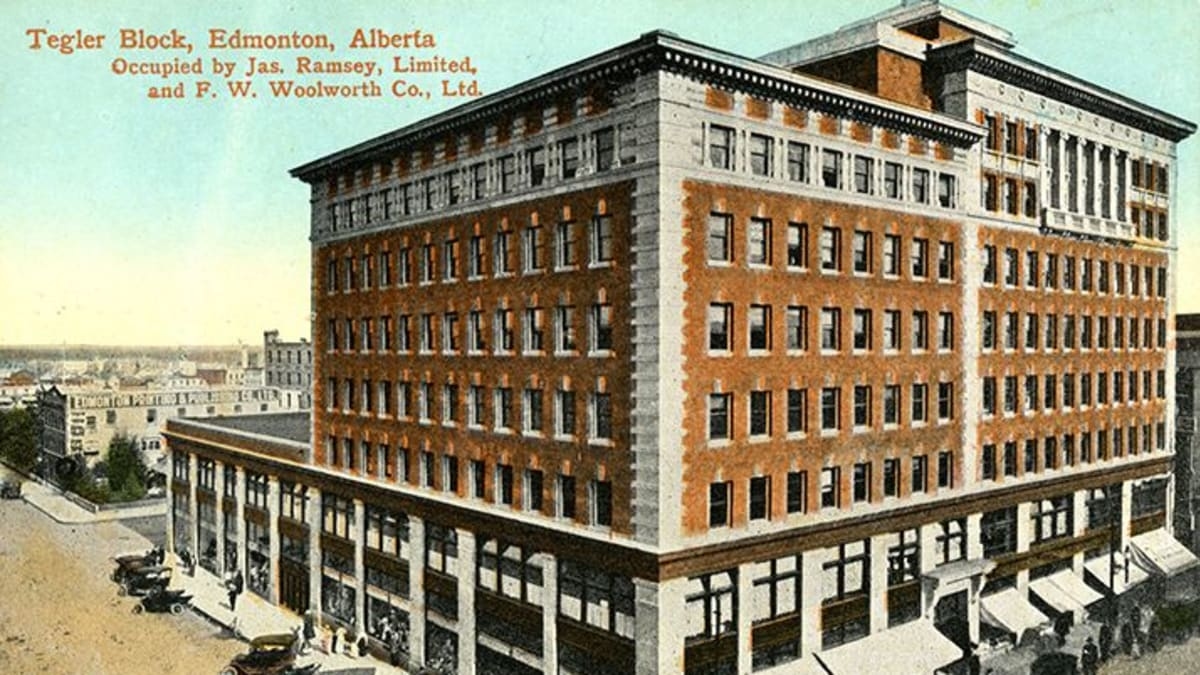 Tegler Building, c. 1912
