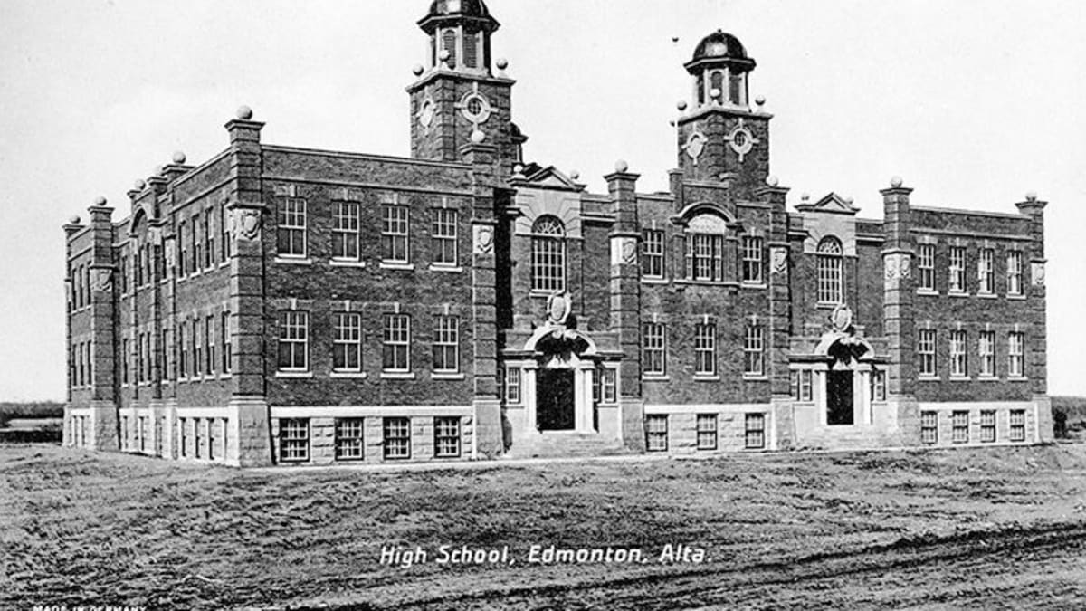 Exterior view of Victoria School, showcasing its architecture and surroundings.