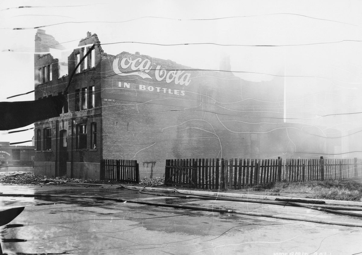 Mercer Building Fire, 1922